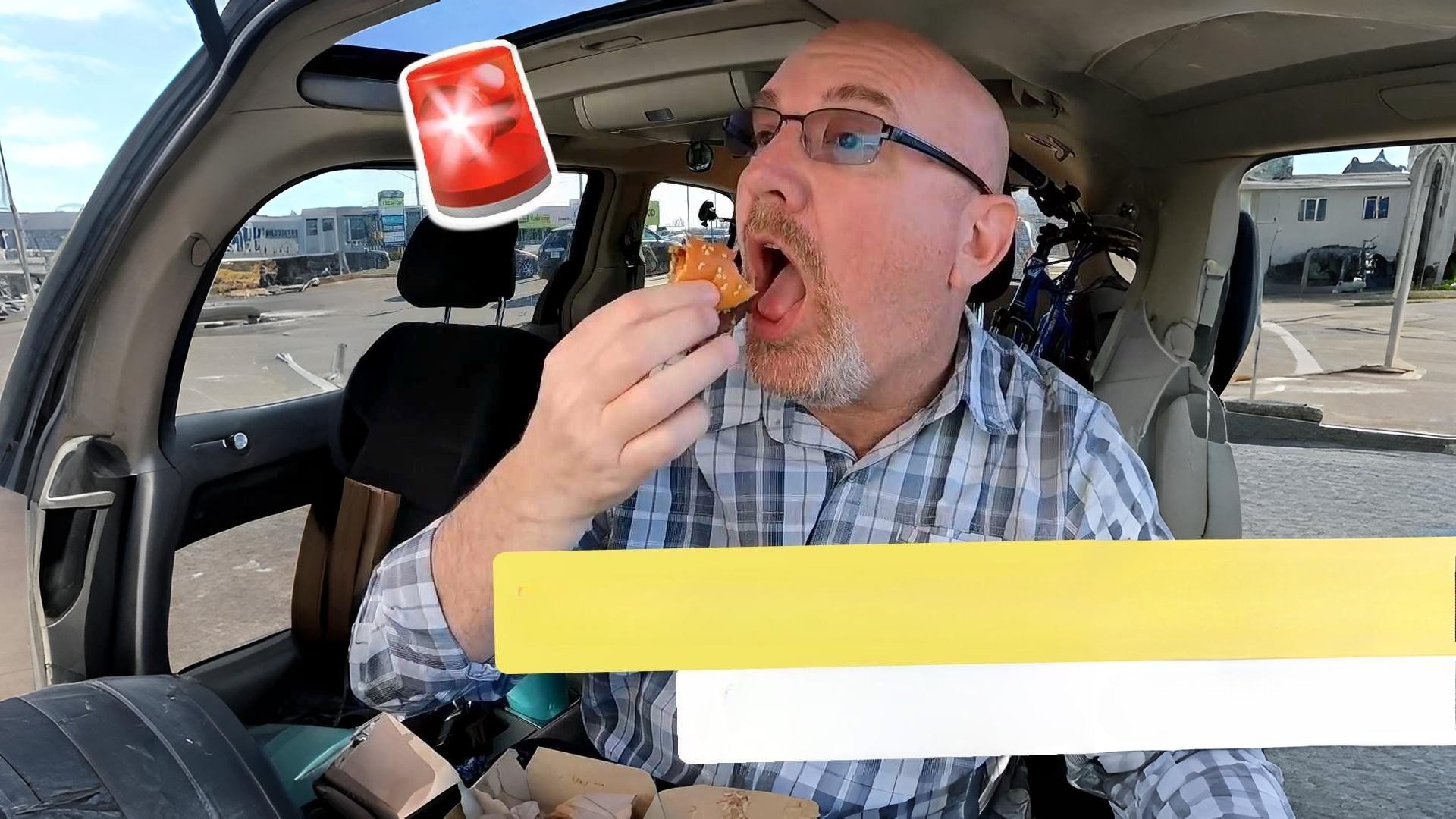 911 CALLED during my stealth camping...