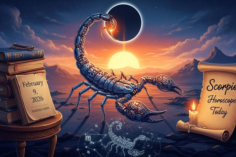 Scorpio horoscope today, February 9, 2026
