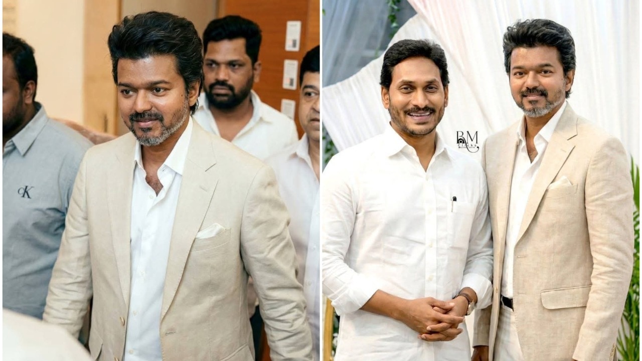 Amid Jana Nayagan row, Vijay attends wedding in Chennai alongside Jagan ...