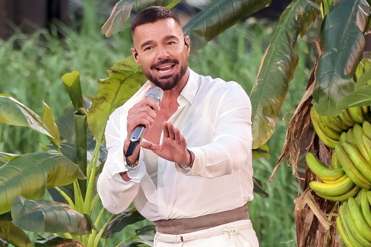 Ricky Martin performs during the Super Bowl 2026 halftime show Feb. 8 in Santa Clara, Calif Neilson Barnard/Getty