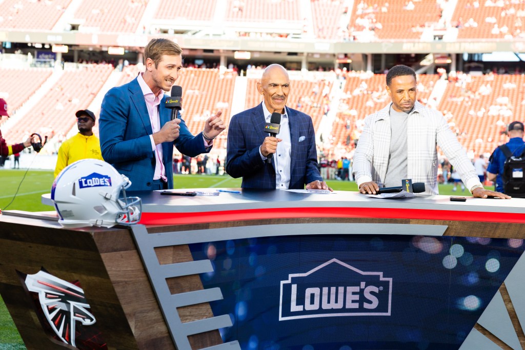 Rodney Harrison shades Tony Dungy during Super Bowl broadcast over Bill ...