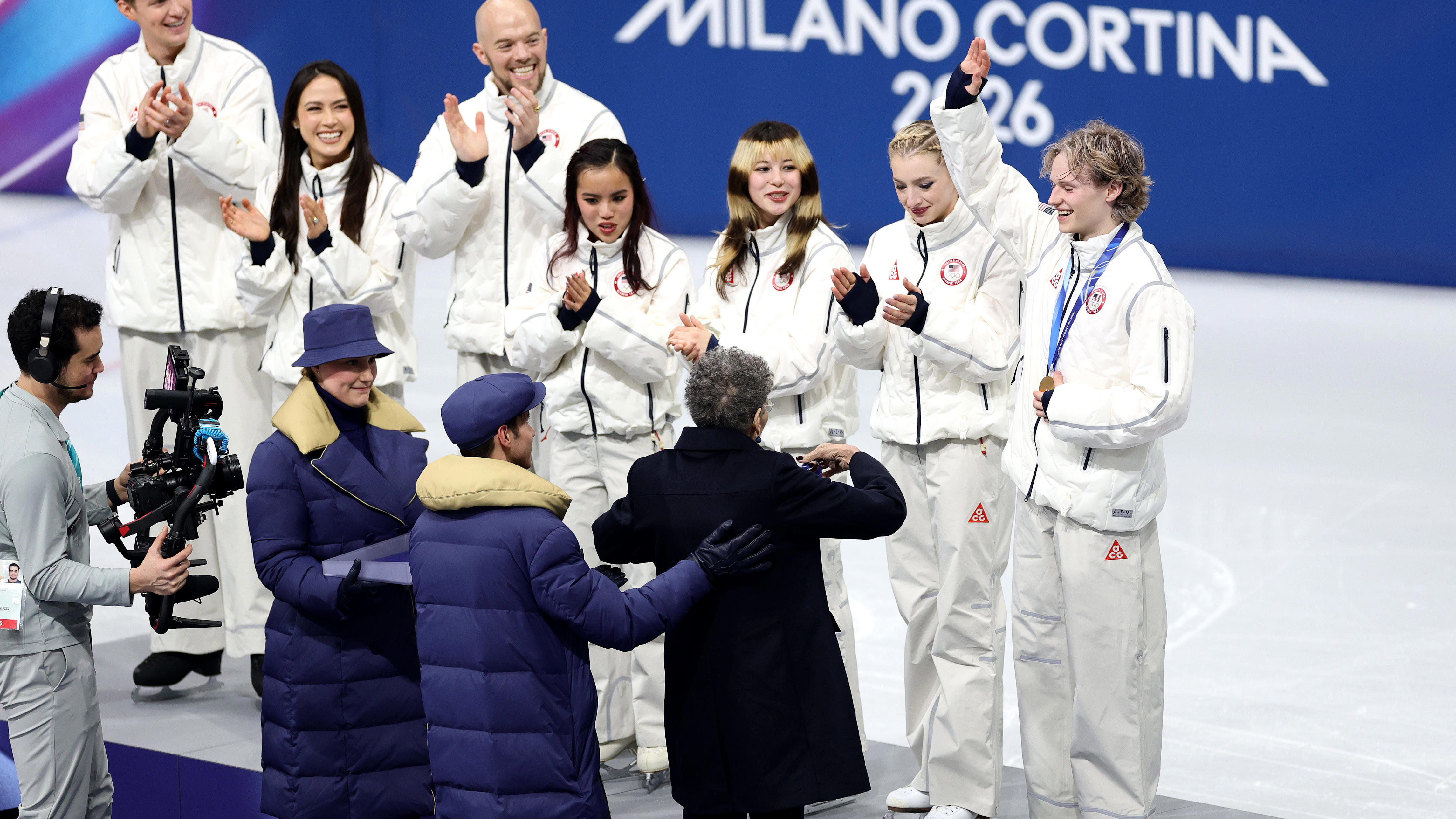 Peak moments from day 2 of Olympics: Team USA gets 2 golds, Vonn breaks leg<br><br>