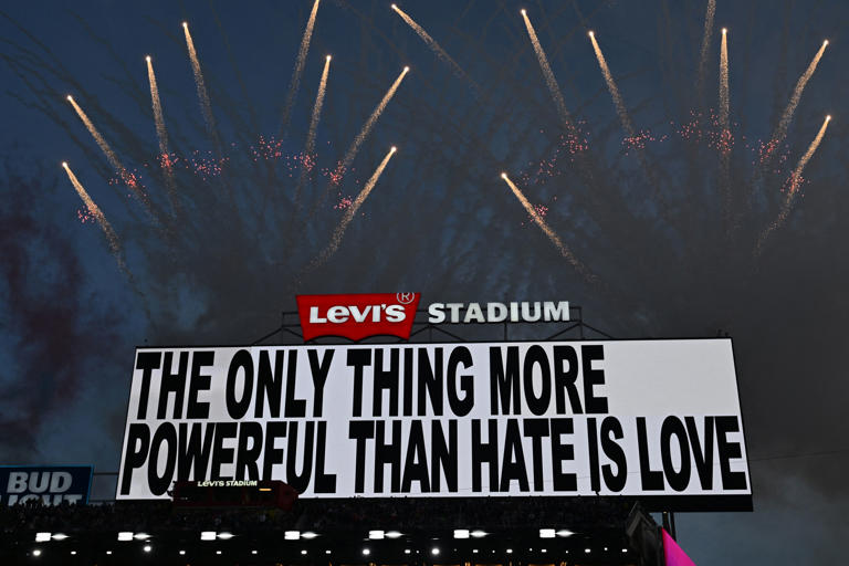 Even Trump tuned in to watch his nemesis Bad Bunny at the Super Bowl