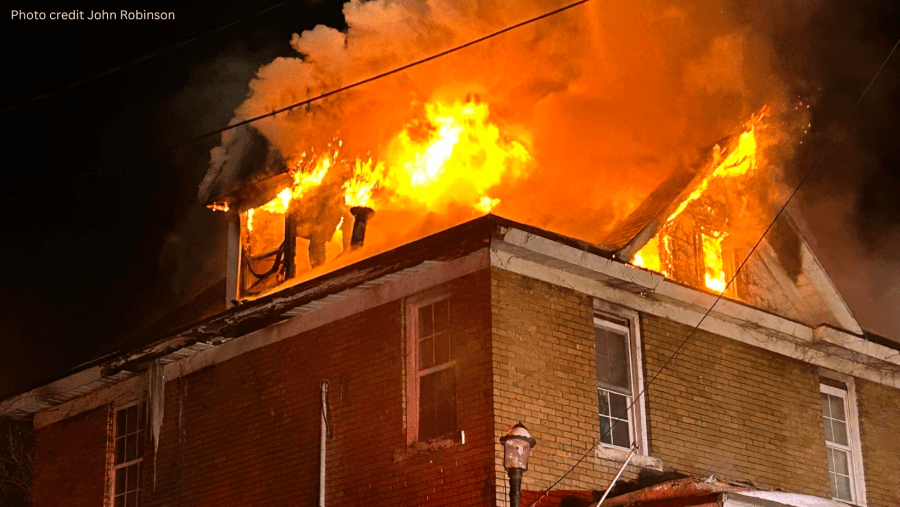 Major house fire in Hancock County extinguished, crews on scene ...