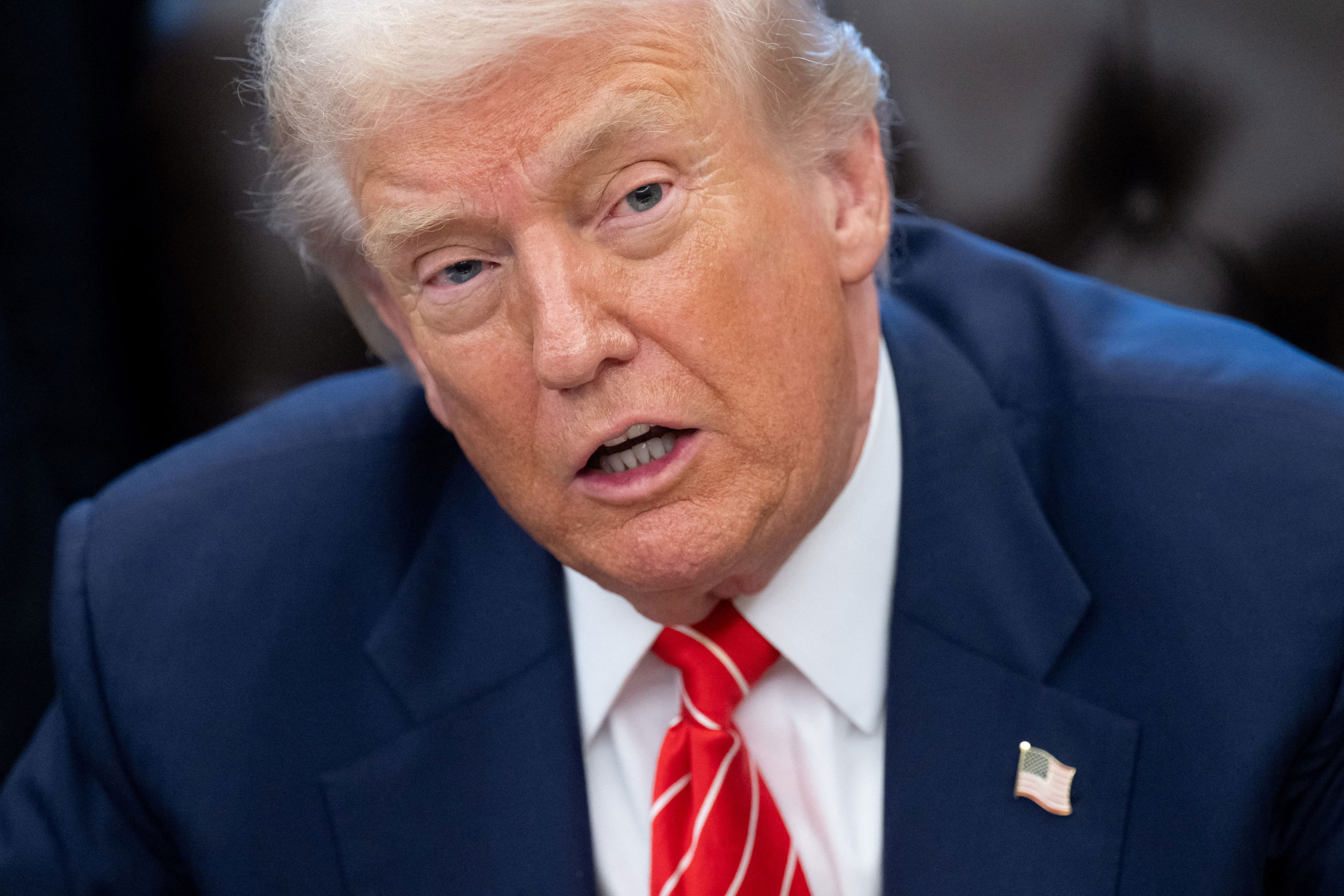 Trump loses it at Bad Bunny for 