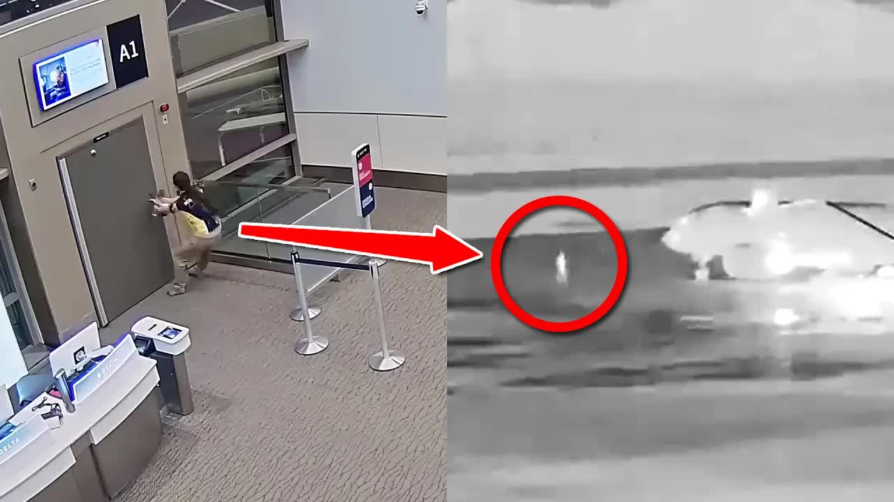 Final hours of man chasing a moving plane