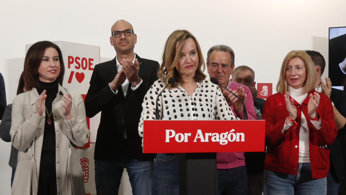 Alegría iguala el peor resultado histórico del PSOE en Aragón y ...