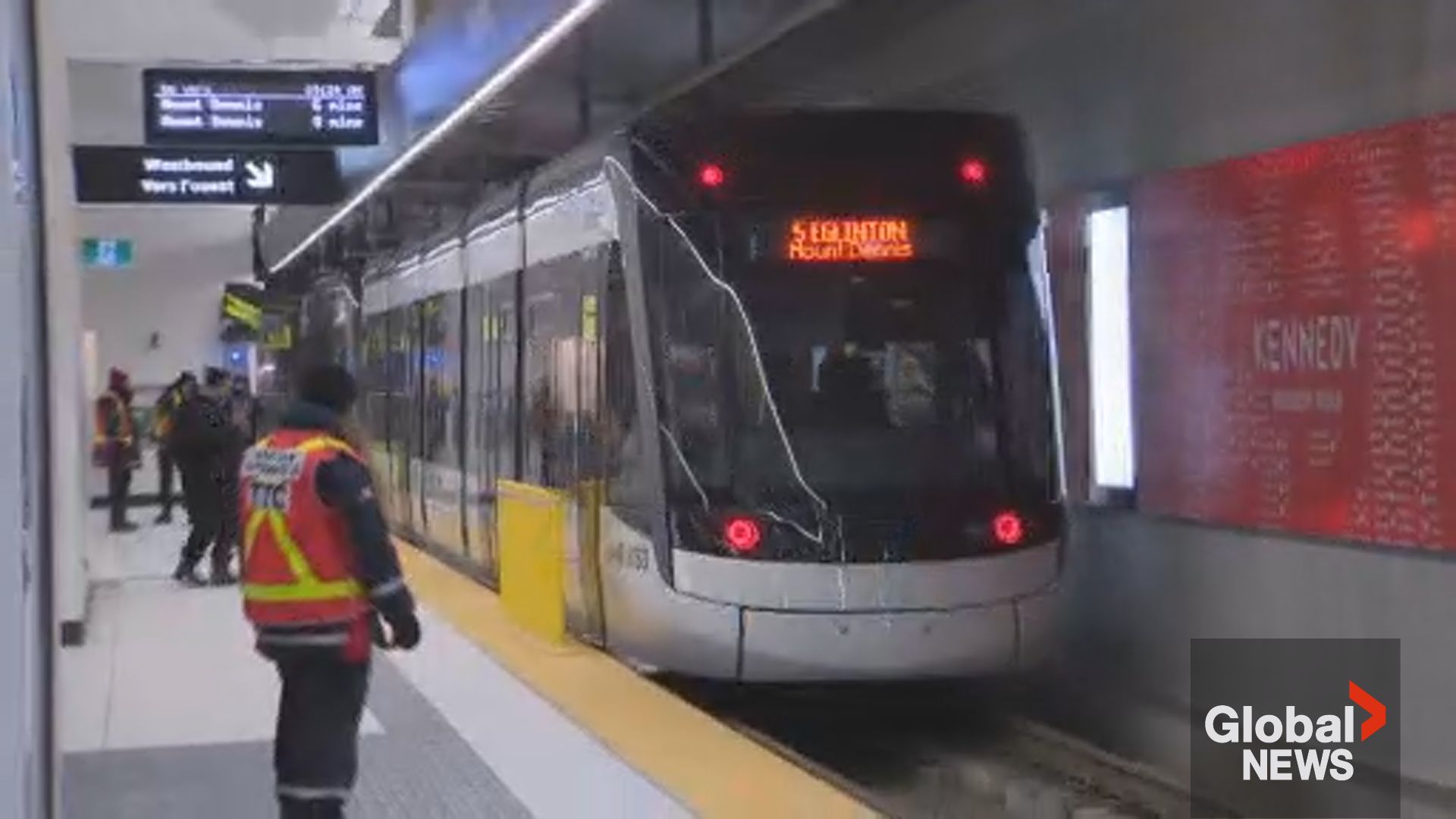 'It's finally open'; Riders hop on Eglinton Crosstown LRT after waiting ...