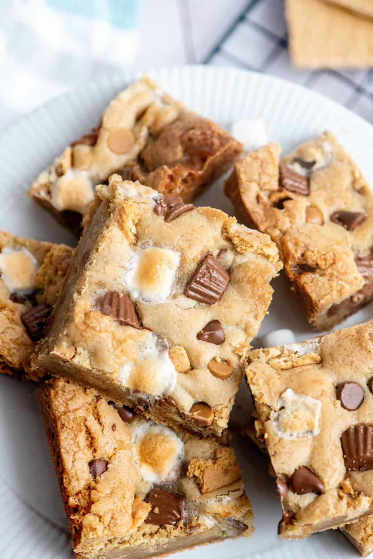 Stop everything — you need these s’mores cookie bars now!