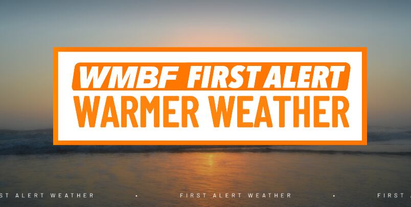 First alert: Work week warmup, rain arrives next weekend