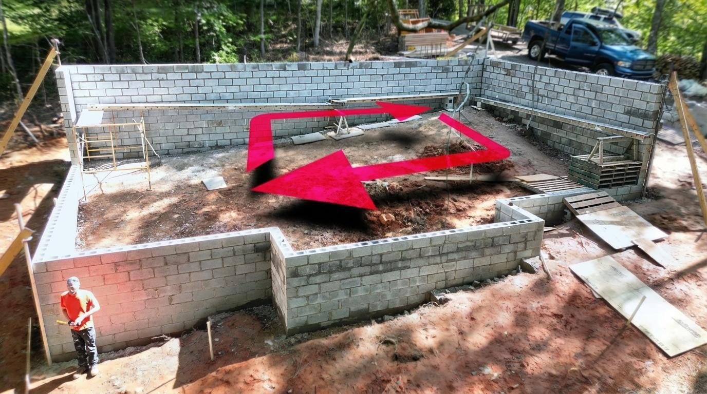 Building a solid foundation for the new house