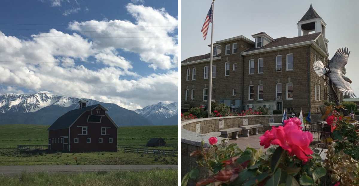 Cowboy roots and big mountain views come together in this tiny Oregon town