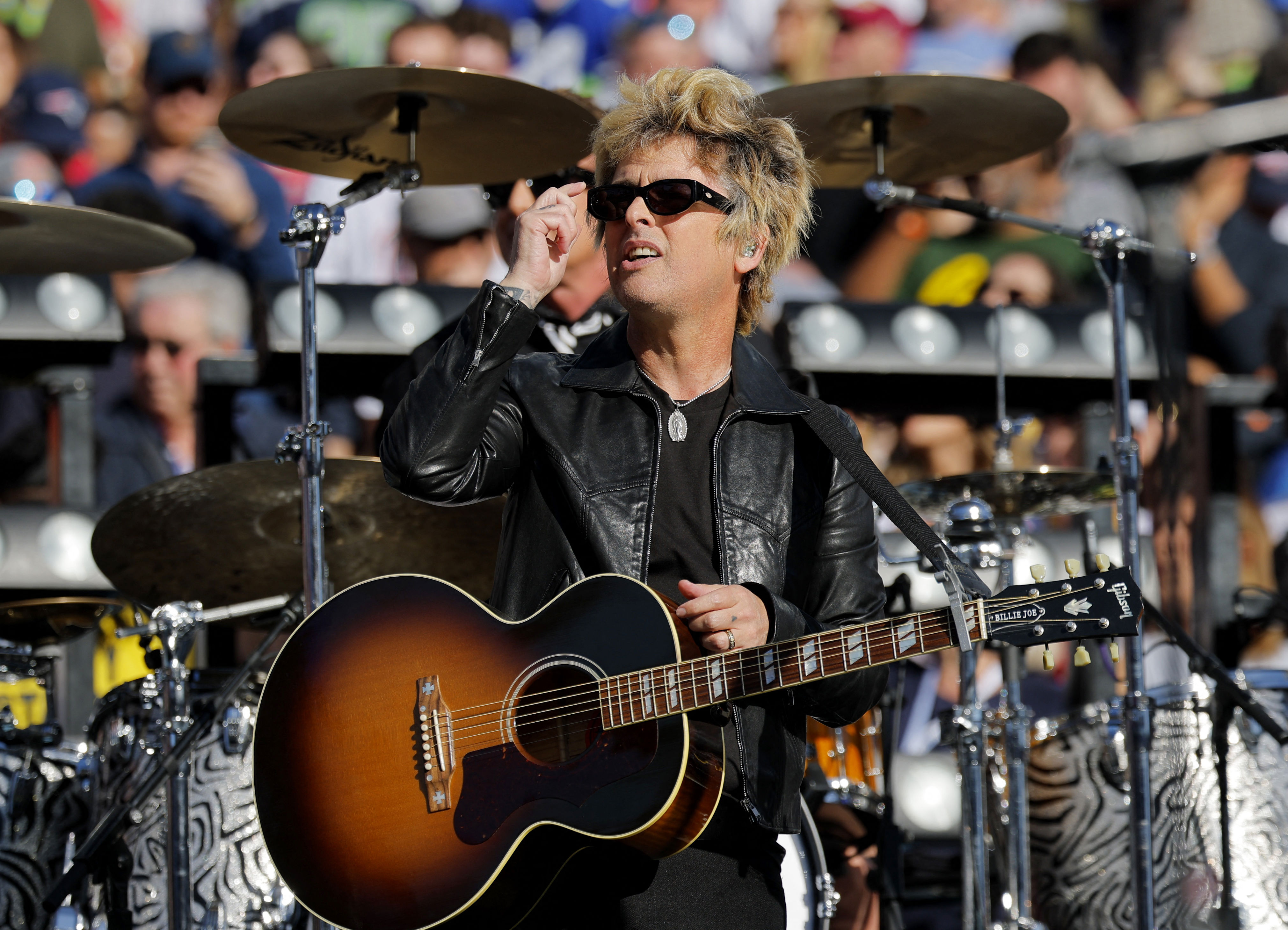 Green Day Avoids Making Political Statement During Super Bowl 2026 AA1VWnYb.img