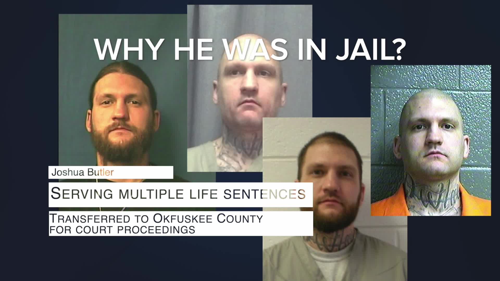 Joshua Butler's criminal history