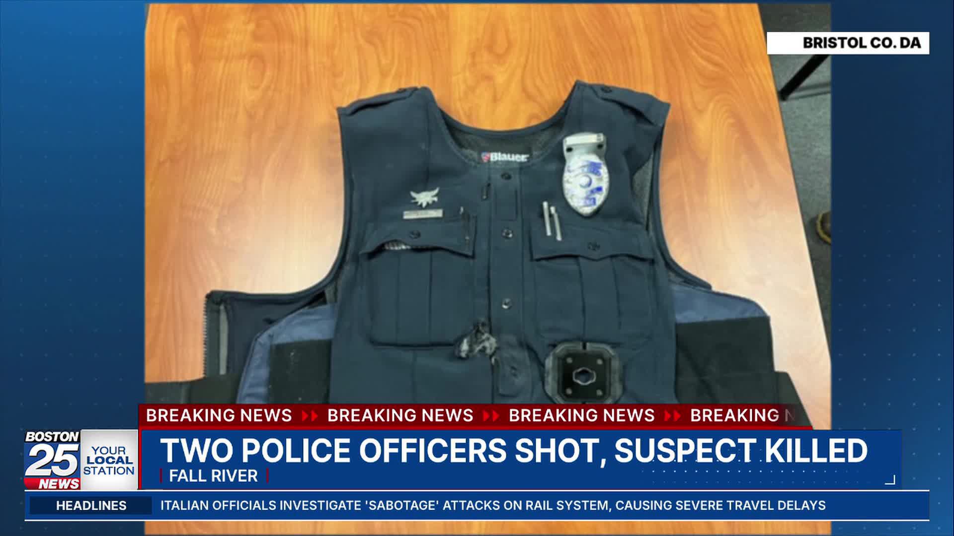 Officer‑involved shooting in Fall River leaves two officers injured ...