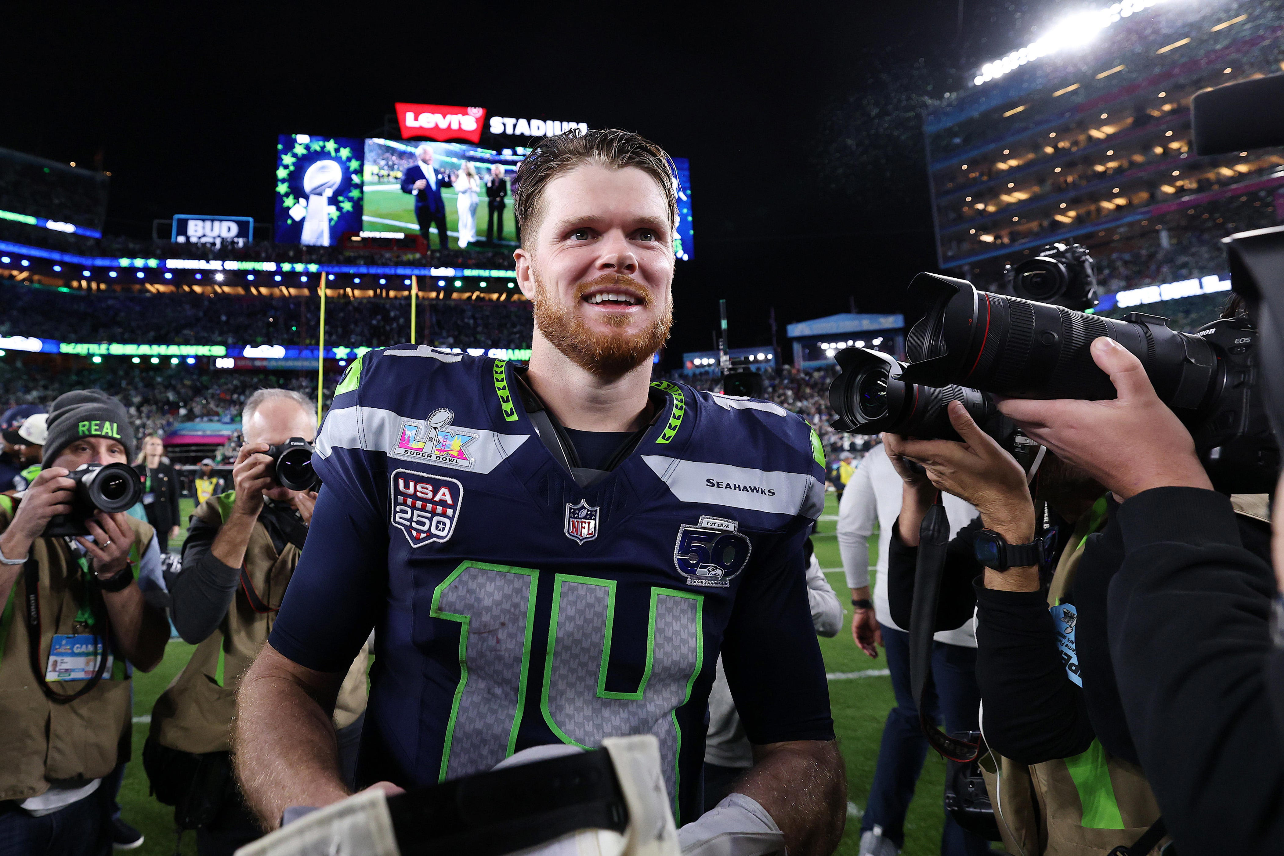 Sam Darnold cements singular status among 2018 draft QBs as Super Bowl champ<br><br>