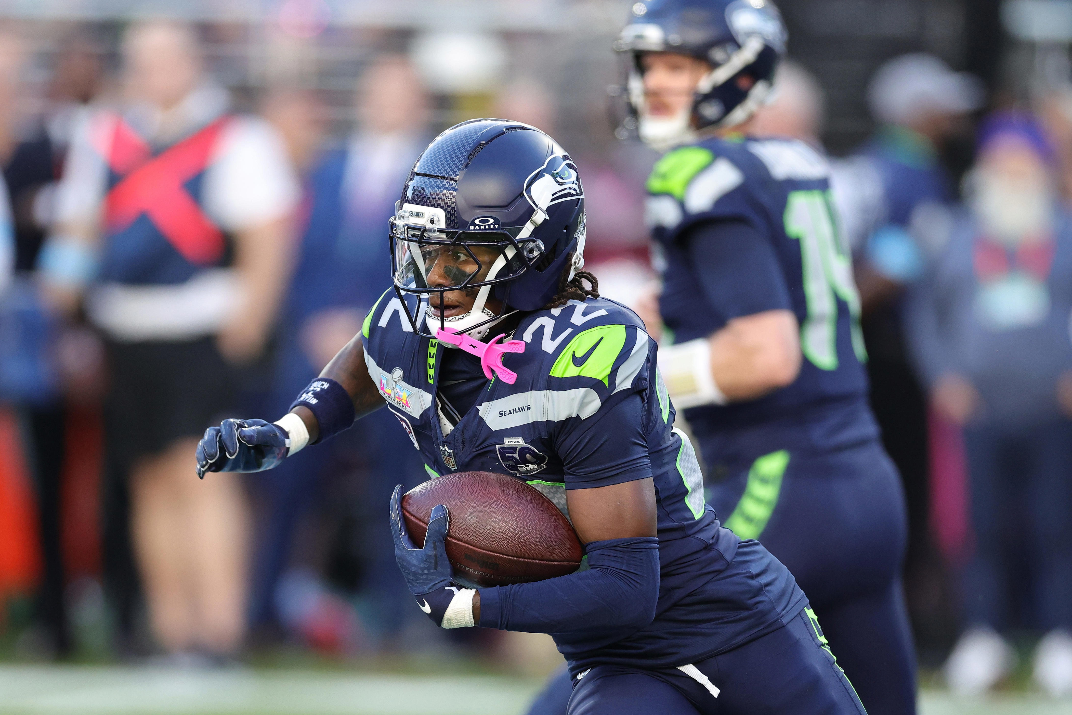 Seahawks' Rashid Shaheed sets Super Bowl record with six fair catches