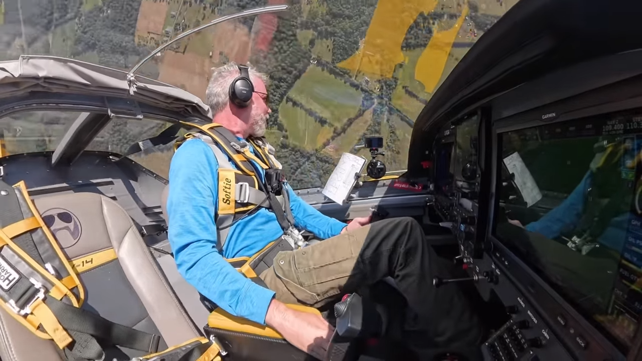 "This was my first flight after getting out of the hospital." How one