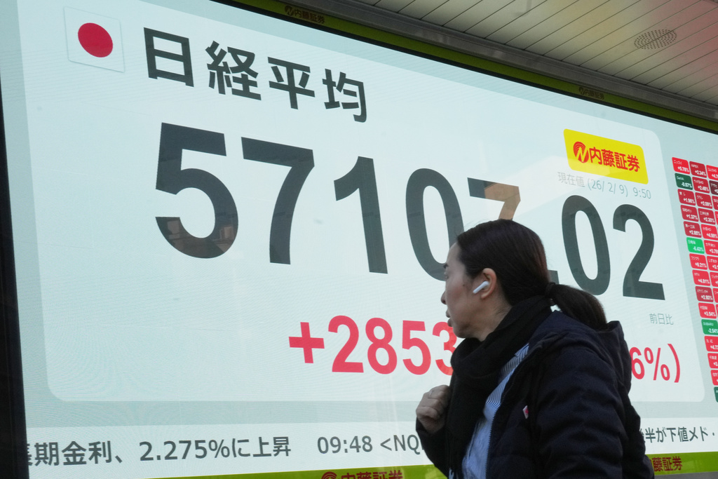 Tokyo benchmark Nikkei 225 jumps after PM Takaichi