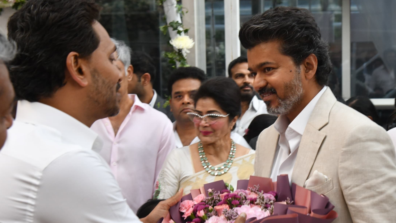 Vijay spotted at Chennai wedding amid ‘Jana Nayagan’ CBFC row; pics go ...