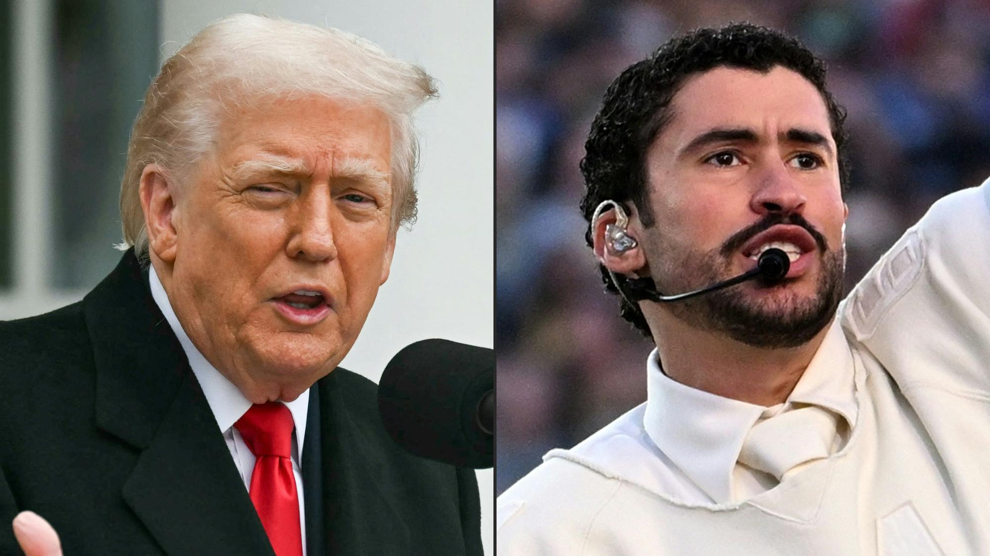 Après le Super Bowl, Trump règle ses comptes avec Bad Bunny