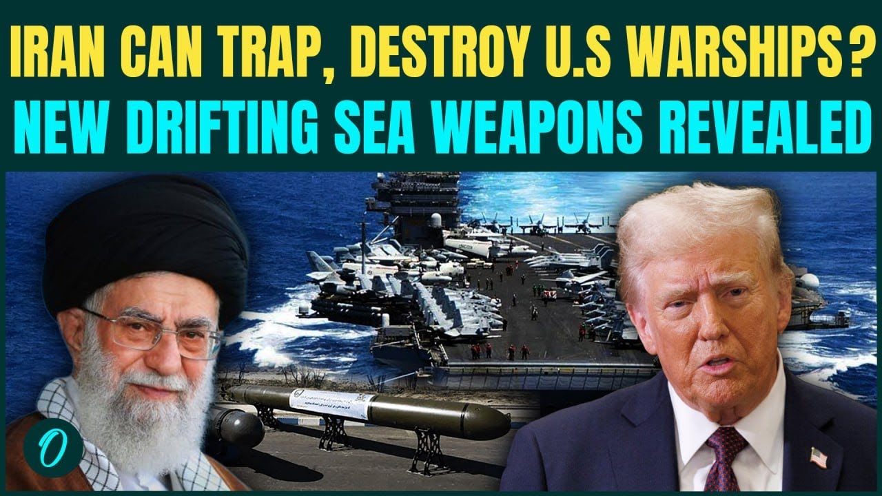US Iran naval war: Iran’s new weapon that can sink US warships! Long-range guided sea mine unveiled<br><br>