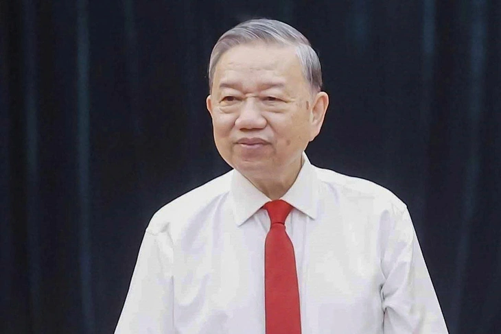 Tổng Bí thư Tô Lâm phát biểu tại hội nghị - Ảnh: TTXVN