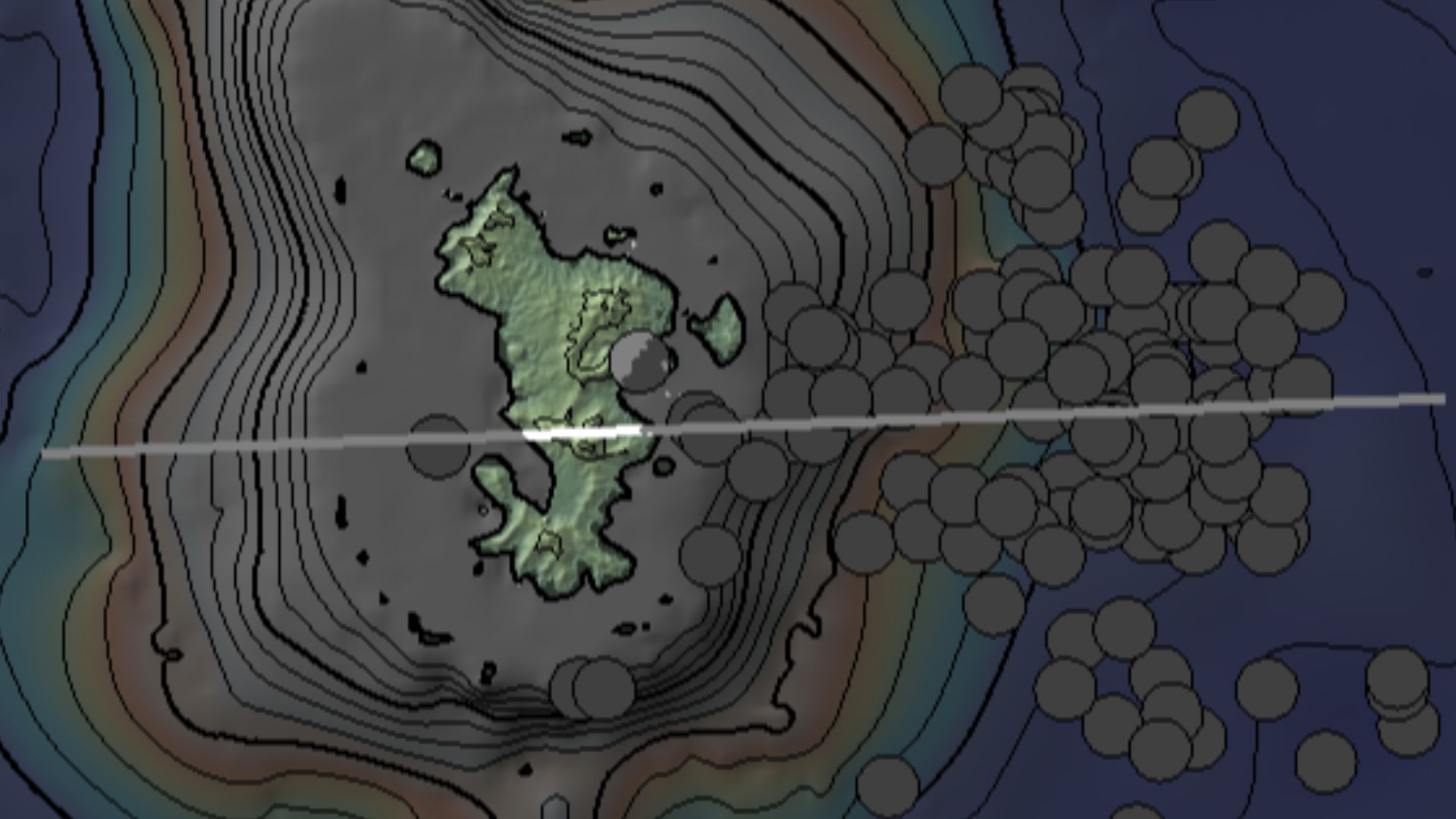A retired geologist named Yves Fouquet was examining ocean floor data ...