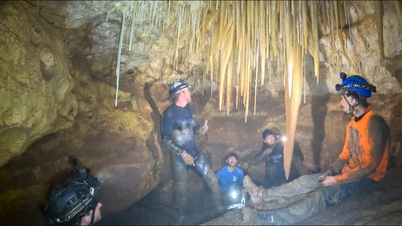 They drained a cave and exposed something hidden for thousands of years