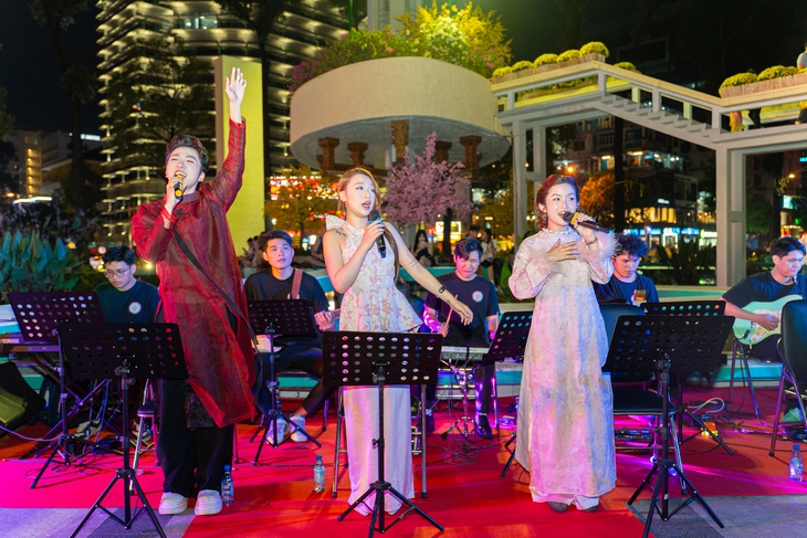 Triển khai không gian âm nhạc, kiến trúc từ hồ Con Rùa đến công viên Phan Đình Phùng