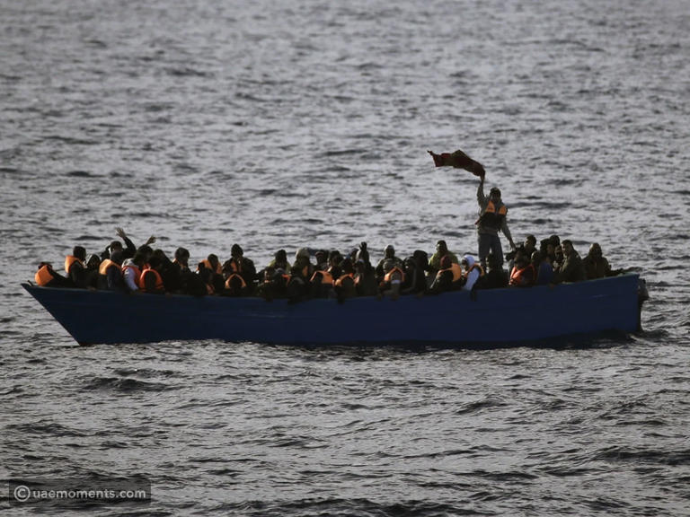 At least 53 migrants dead or missing after boat capsizes off Libya coast