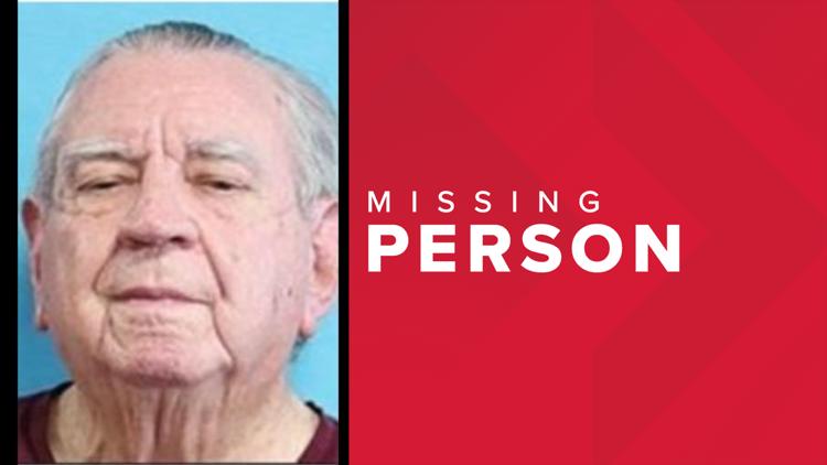 Florence police seek public's help to find missing 86-year-old man