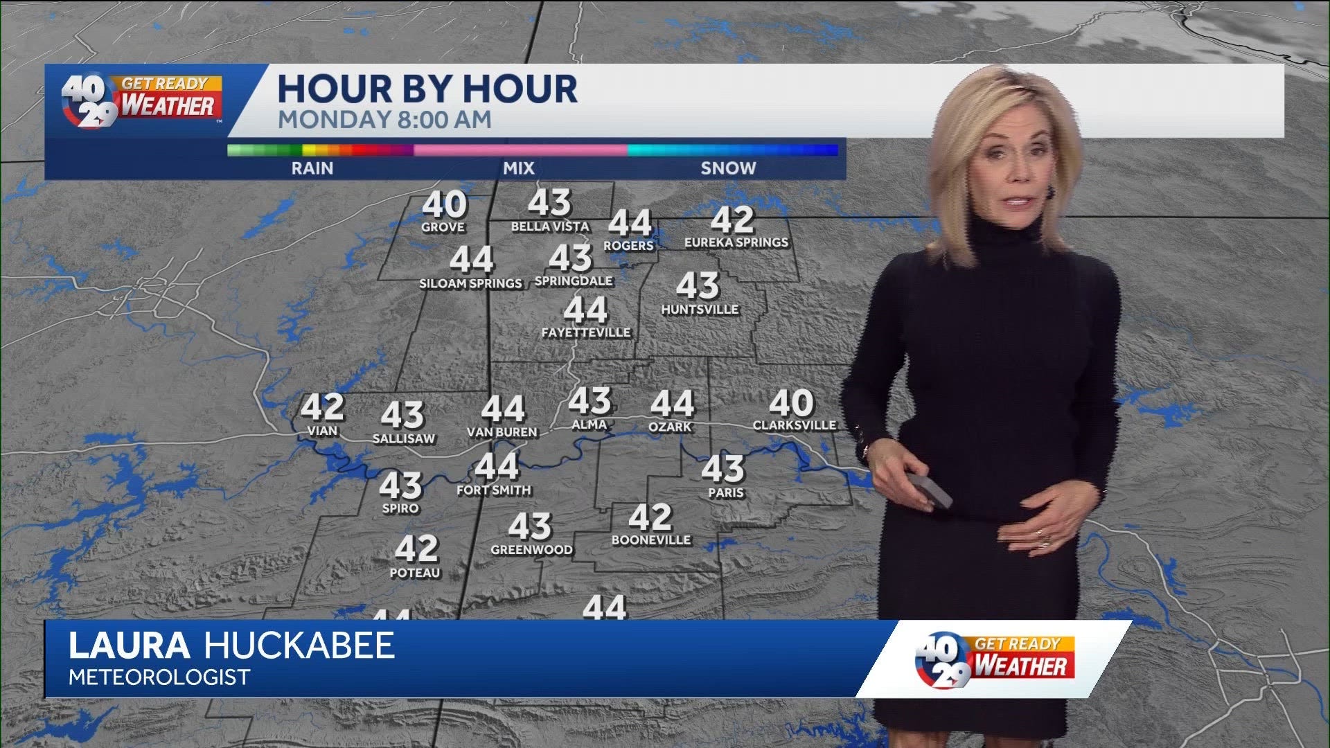 A very warm start to the week