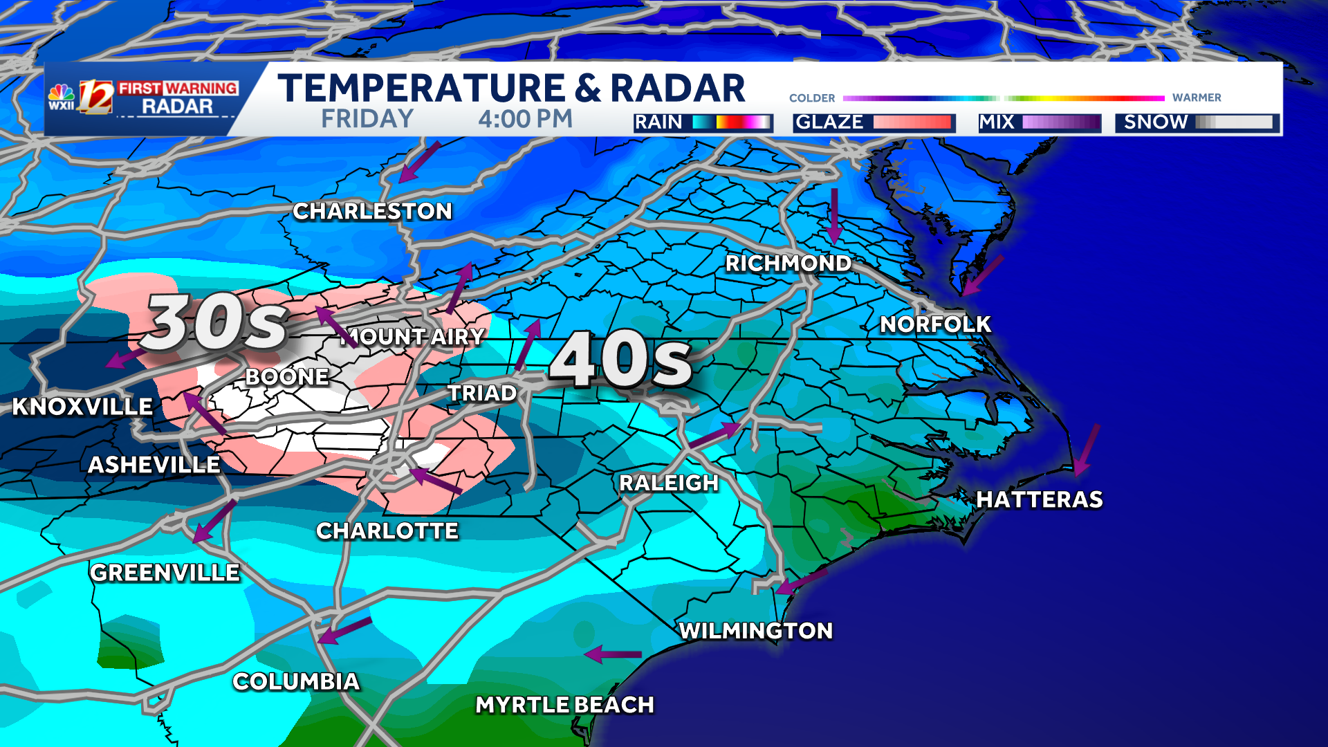 Valentine's Day weekend forecast includes rain | We are watching for ...