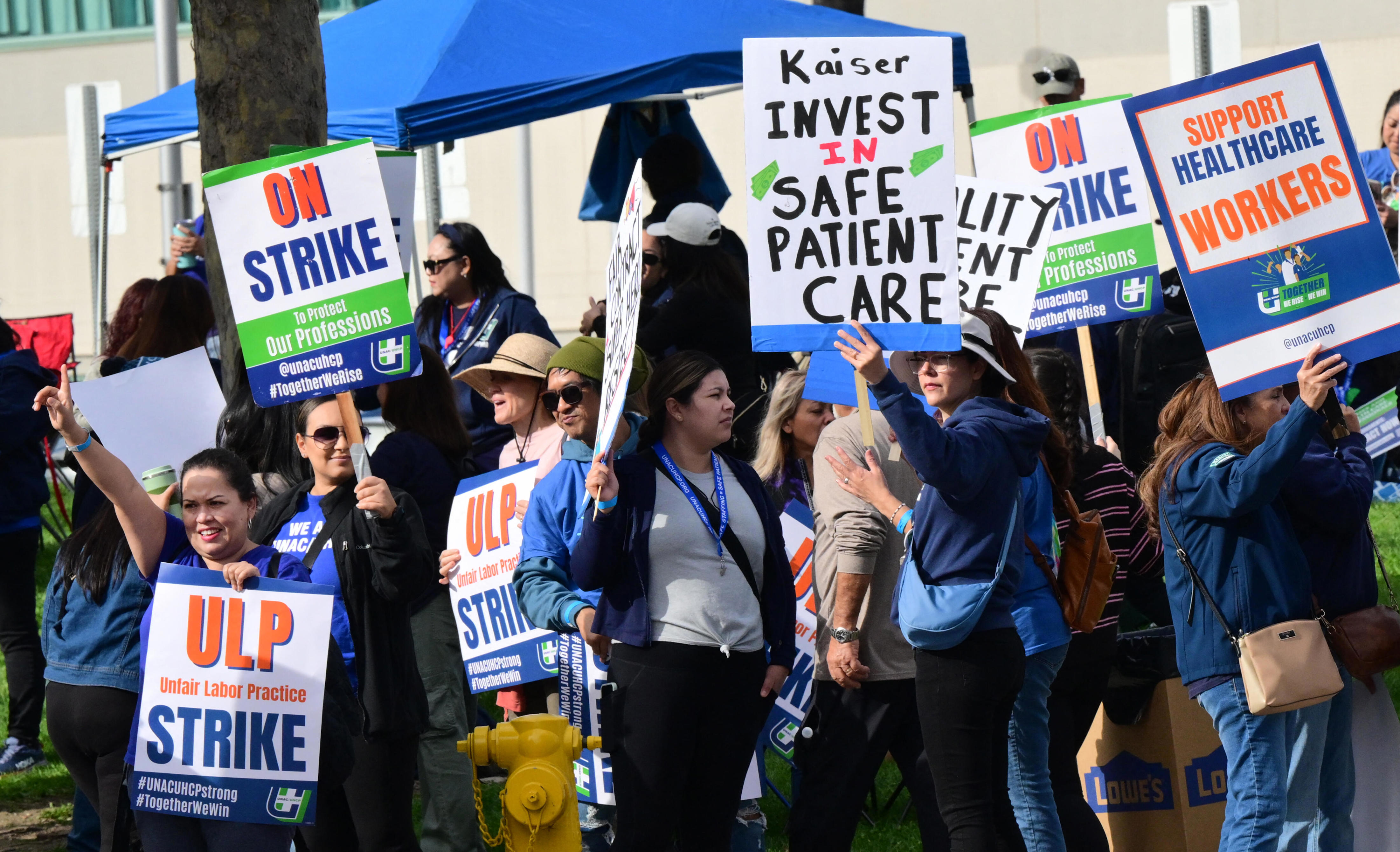 Additional union members to join Kaiser strike today