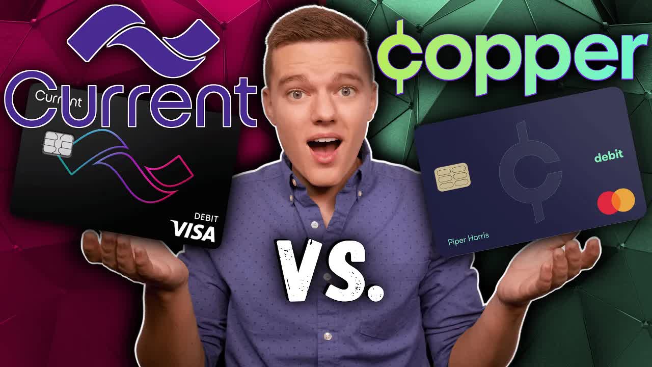 Current teen debit card vs. Copper teen bank | Best teen debit card