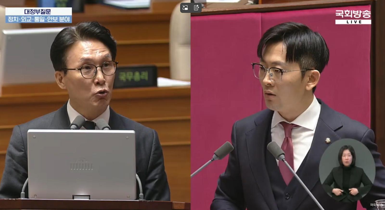 박충권 “軍, 김정은 심기 보좌” 김민석 “얻다대고”