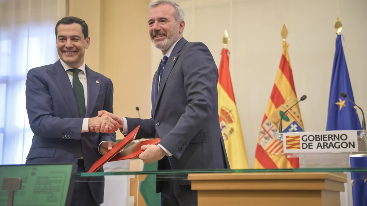 Juanma Moreno felicita a Azcón por su victoria: "Su proyecto es el ...
