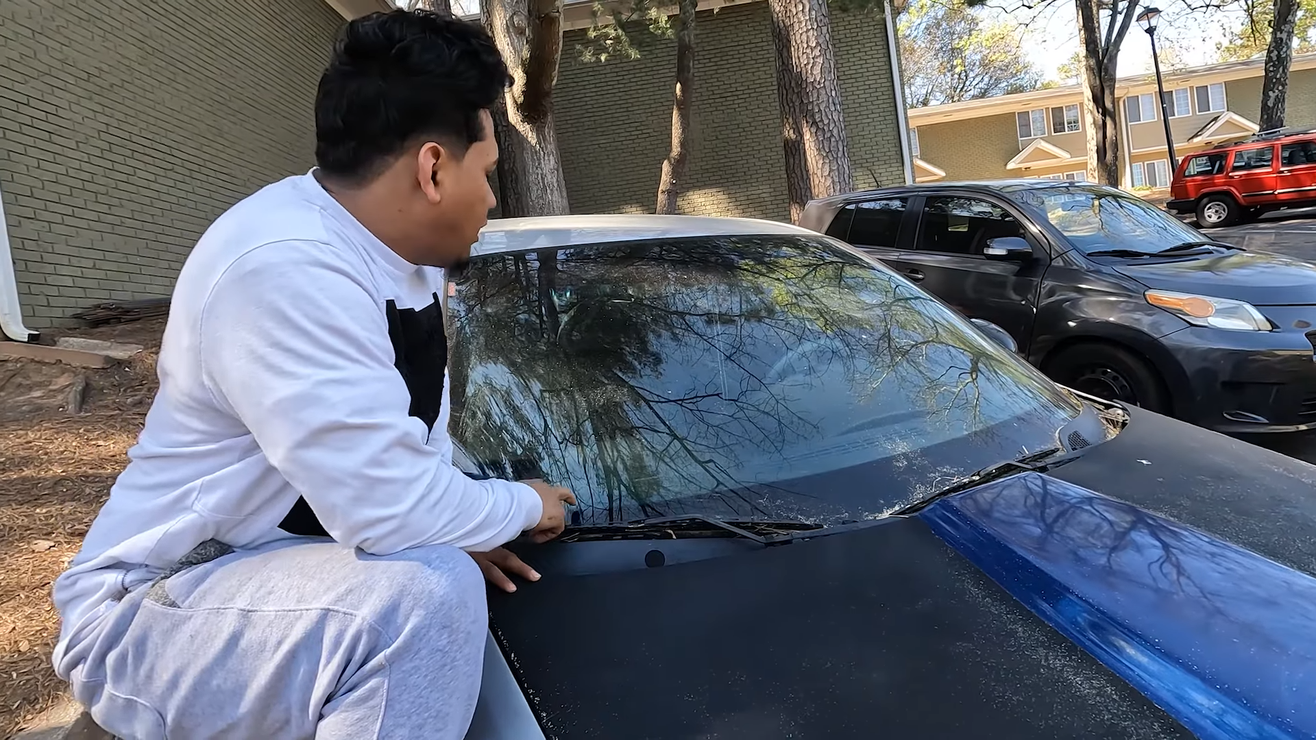 The tow was hooked - then he asked for one chance