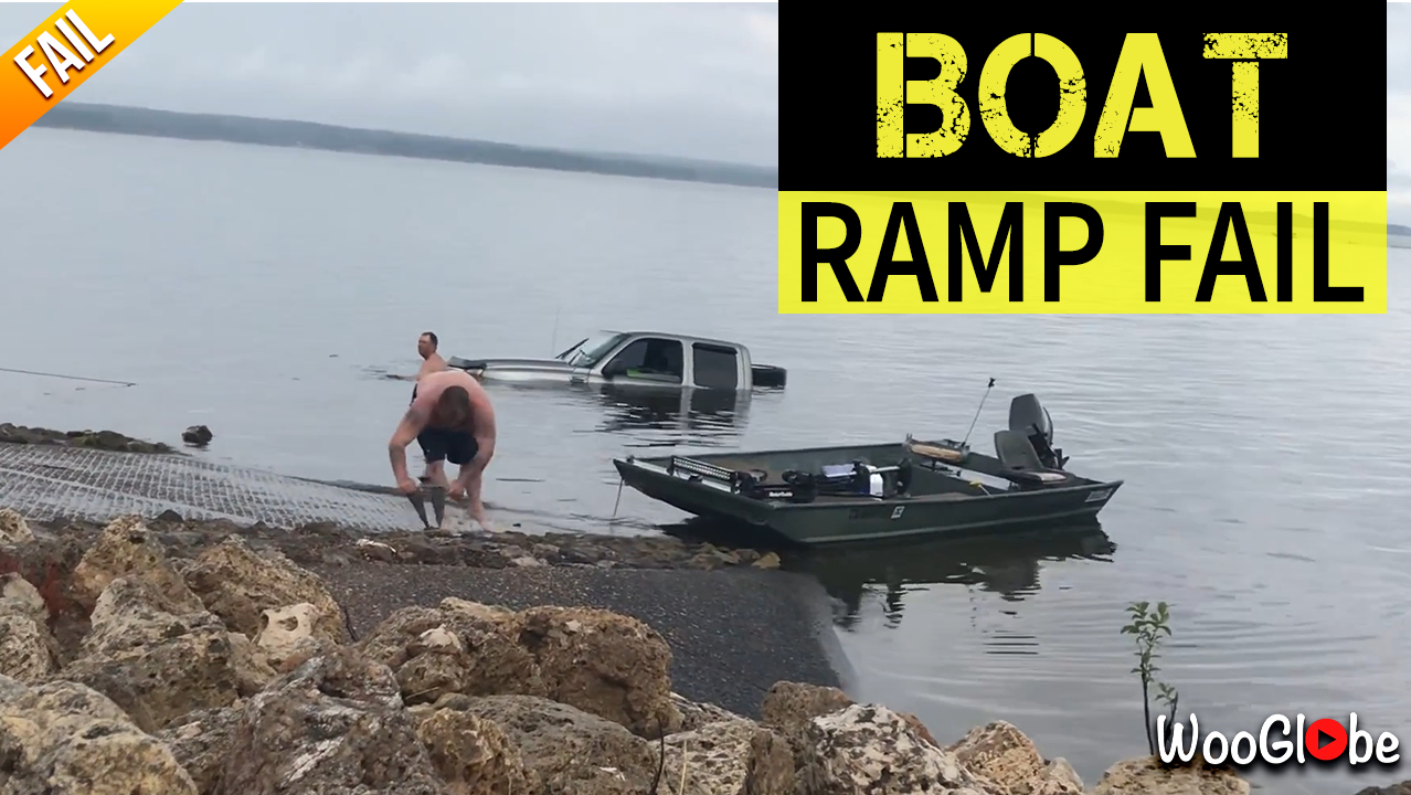Boat ramp fail at Rayburn Park | WooGlobe