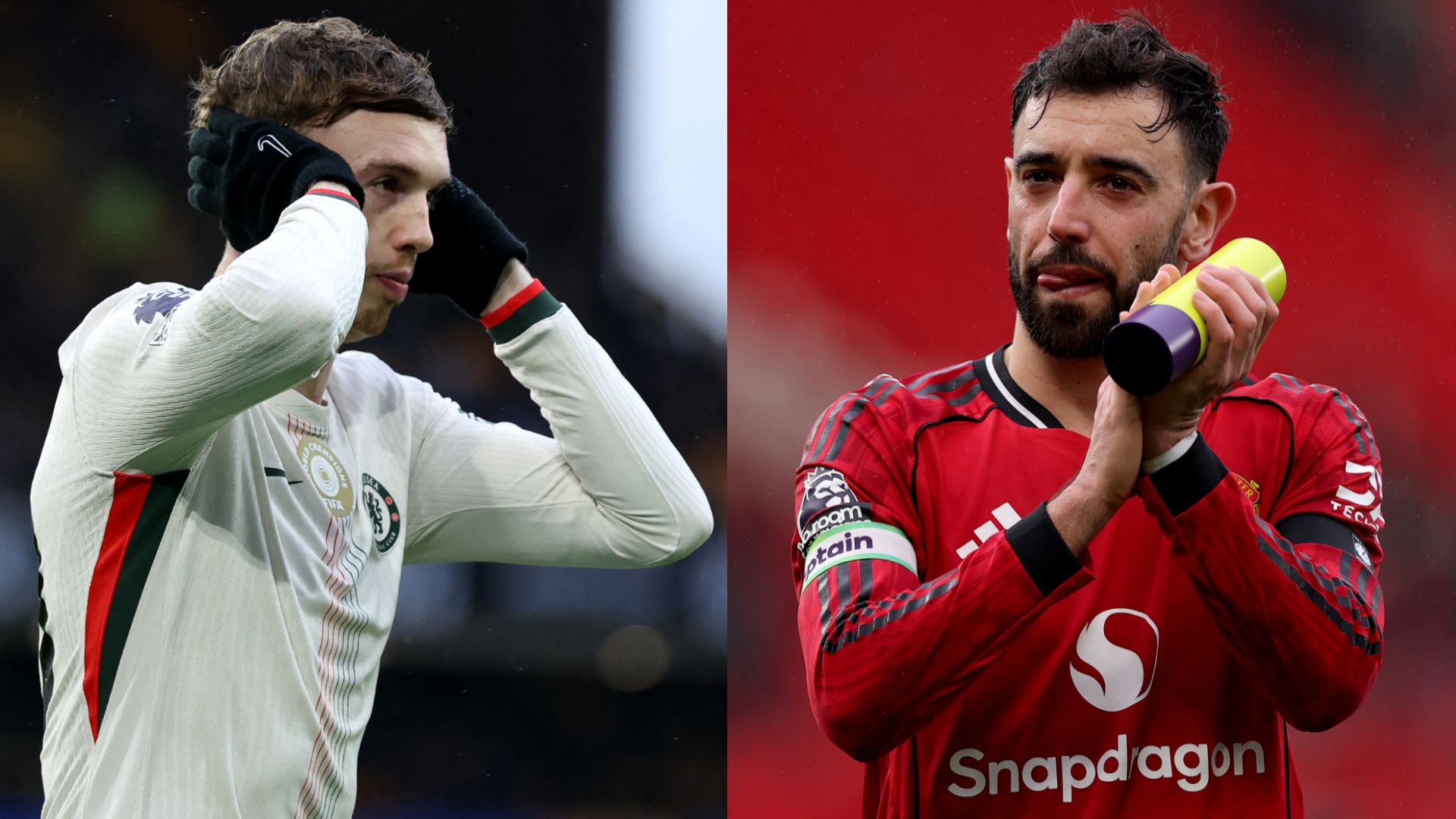 Buttering him up? Cole Palmer gets special message from Bruno Fernandes ...