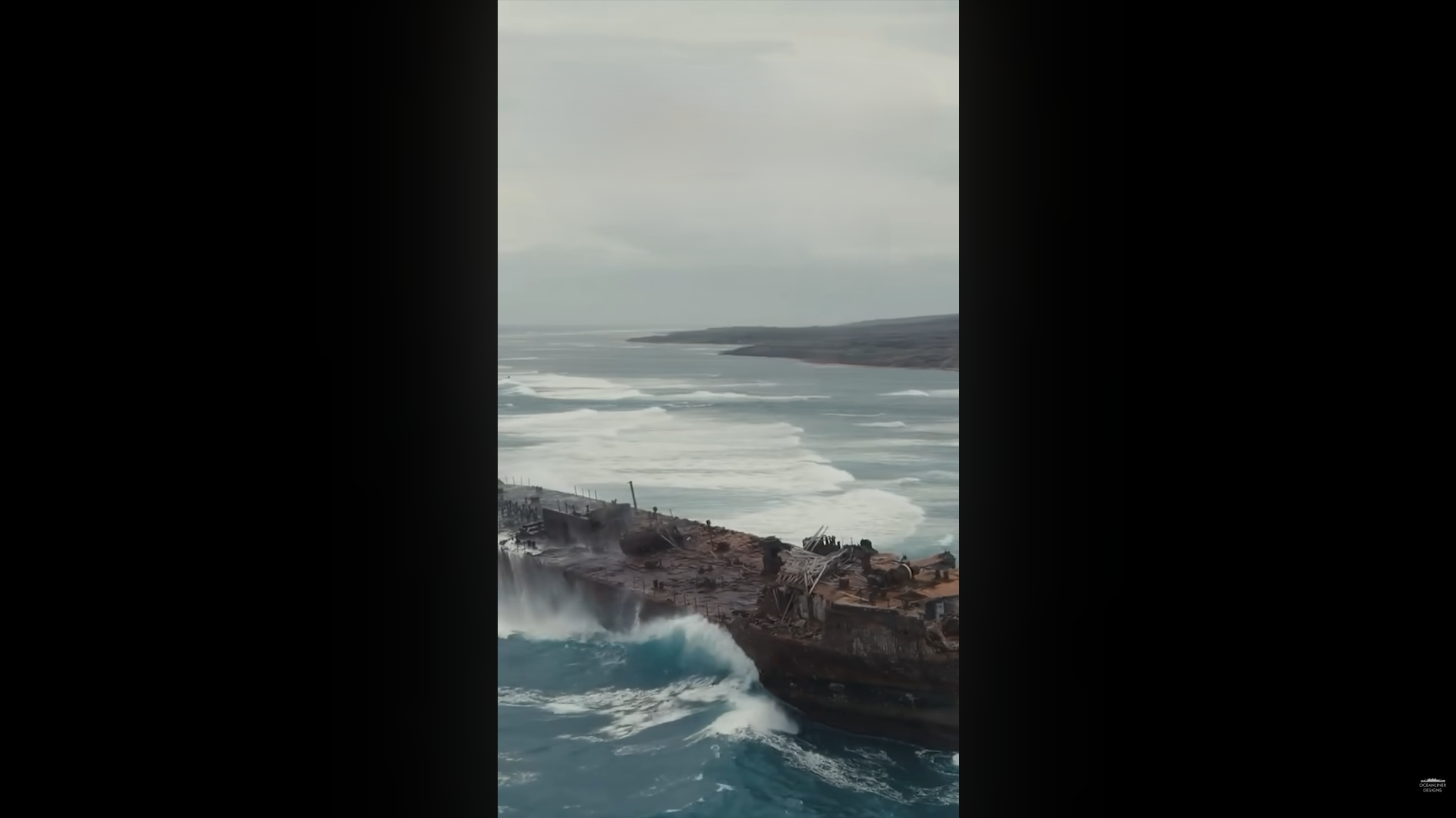 Why this beach is littered with shipwrecks
