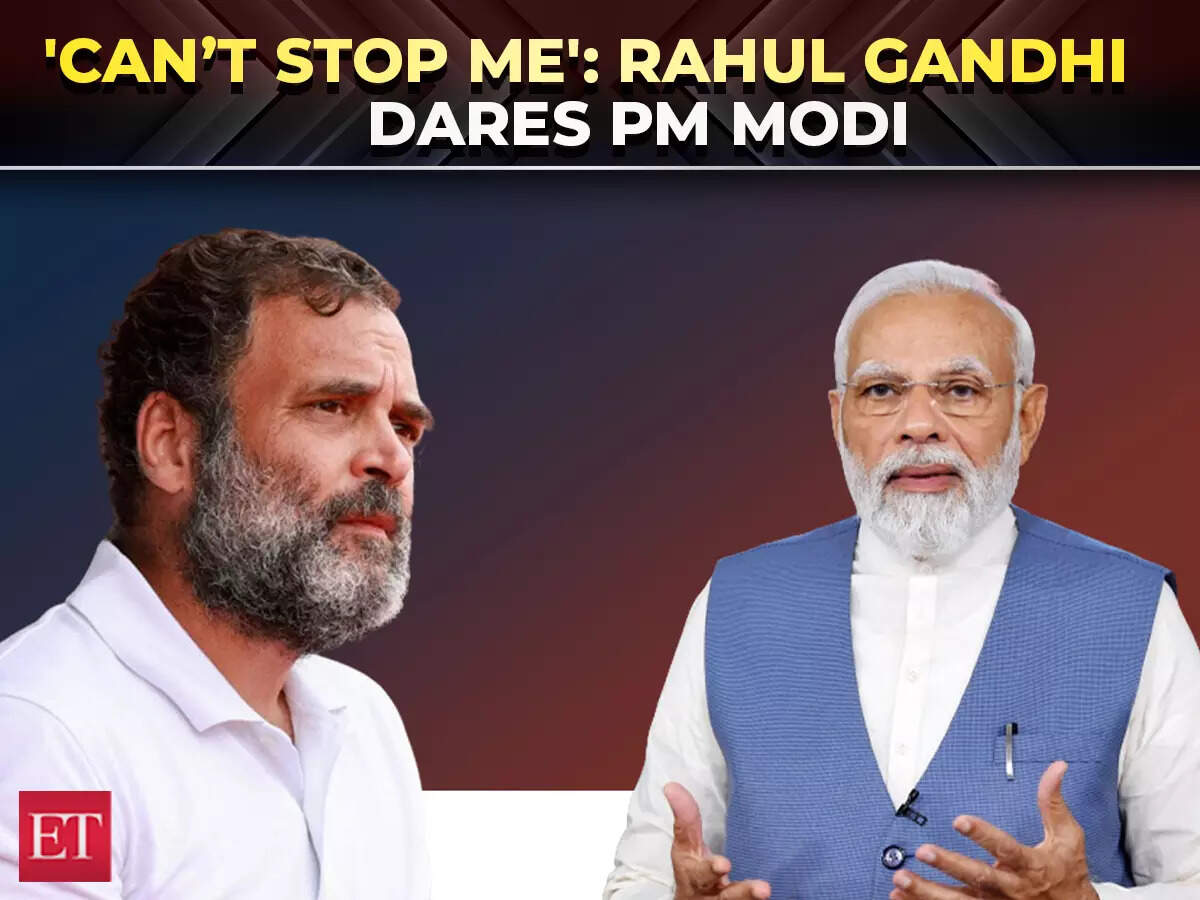 'Do FIR at once and arrest…': Rahul Gandhi says PM Modi fears his words ...