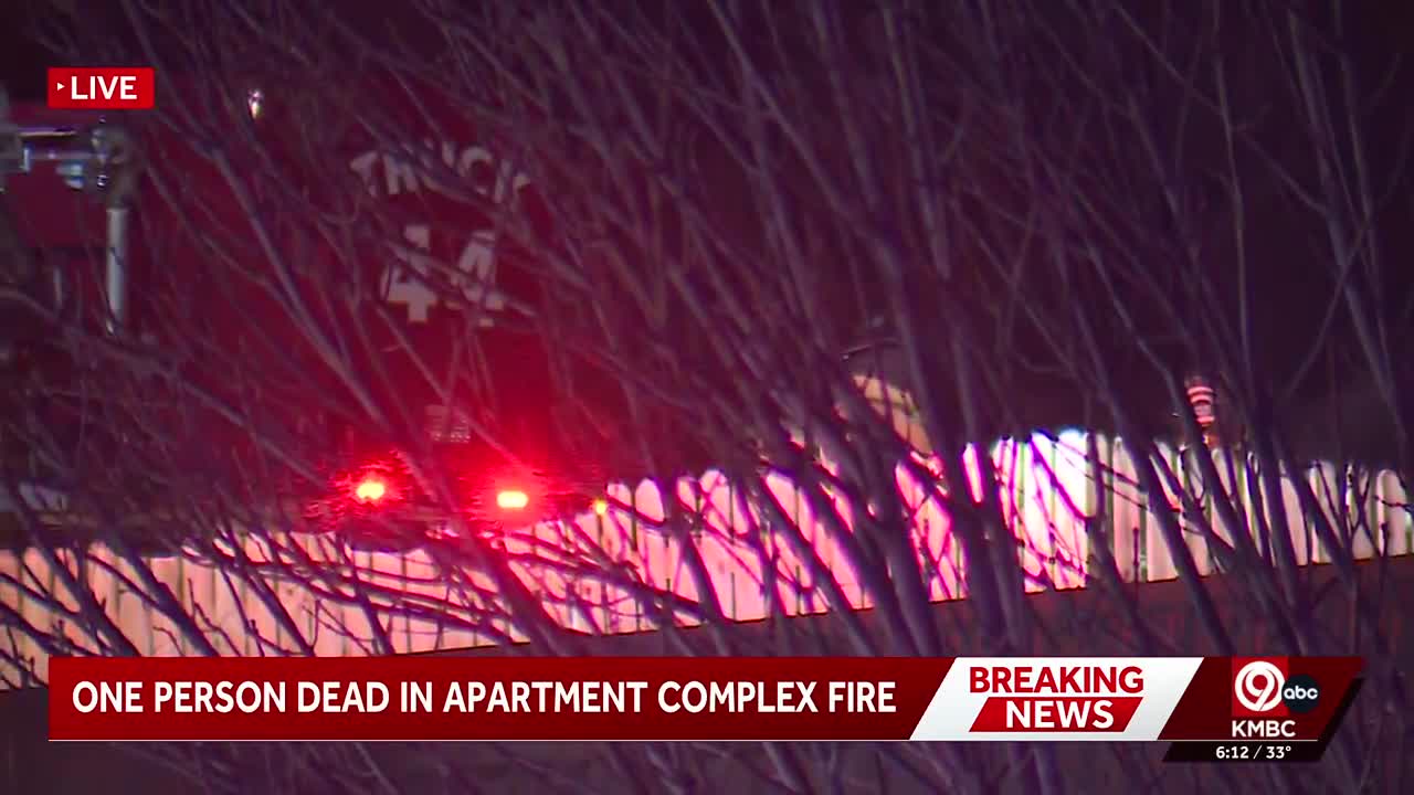 One person dead after Overland Park apartment fire