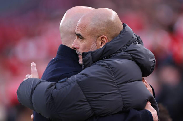 Pep Guardiola picked up his first win as Manchester City manager at Anfield in front of fans