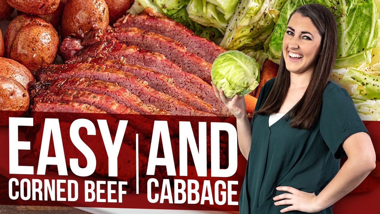Easy corned beef and cabbage (stovetop or slow cooker)