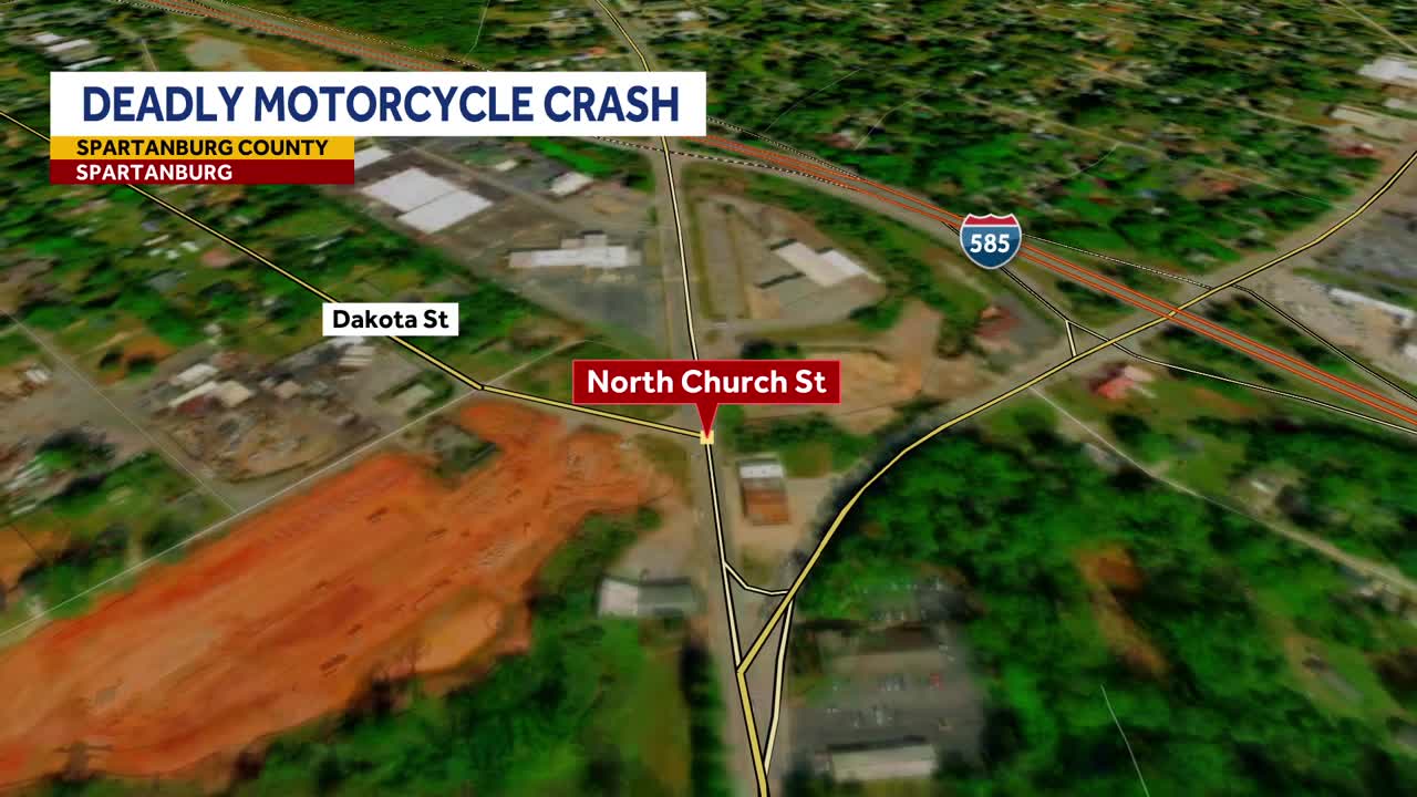 Motorcyclist killed in Spartanburg Co. crash