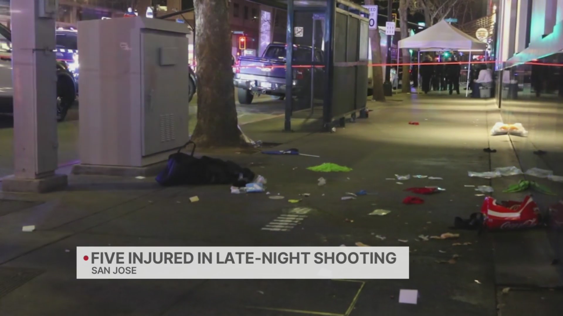 7 shot, 2 killed in downtown San Jose shootings Sunday