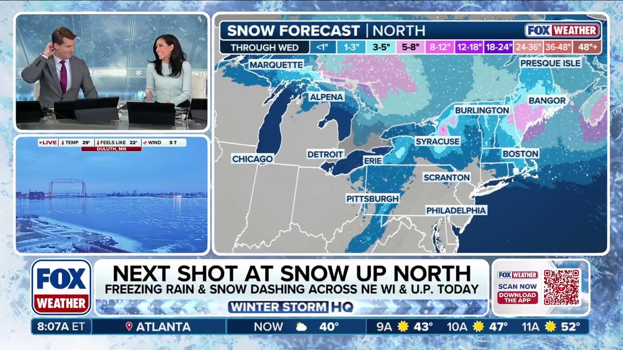 Clipper system to bring next round of snow to Northeast, New England ...