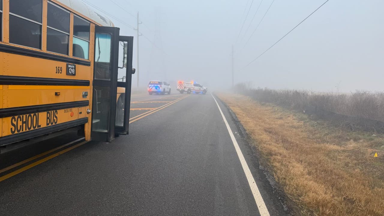 Waller school bus involved in 'accident'; no major injuries reported